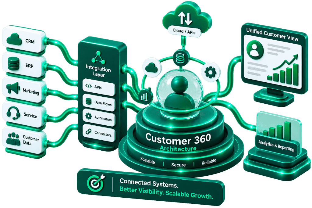 Customer 360 Architecture Framework by NuageCX