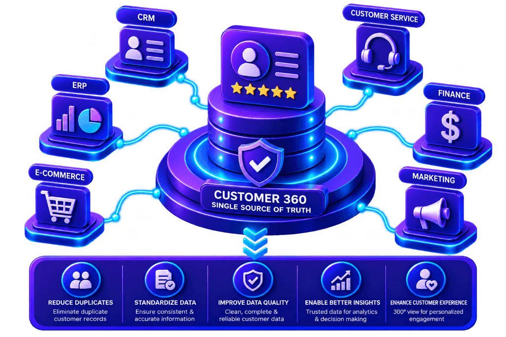 Customer 360 Master Data Management Services