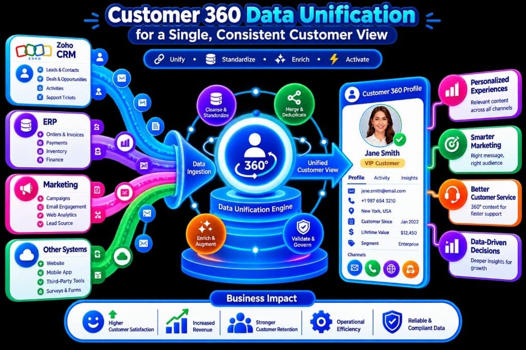 Customer 360 Data Unification for a Single, Consistent Customer View