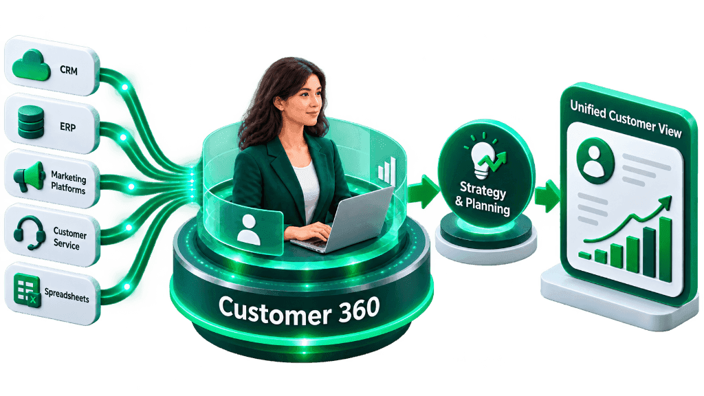 Customer 360 Strategy Consulting Architecture & Framework by NuageCX
