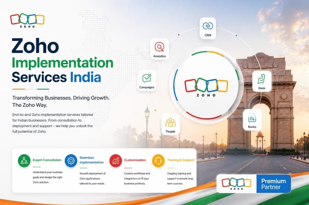 Zoho Implementation Services India | Certified Zoho Premium Partner | NuageCX