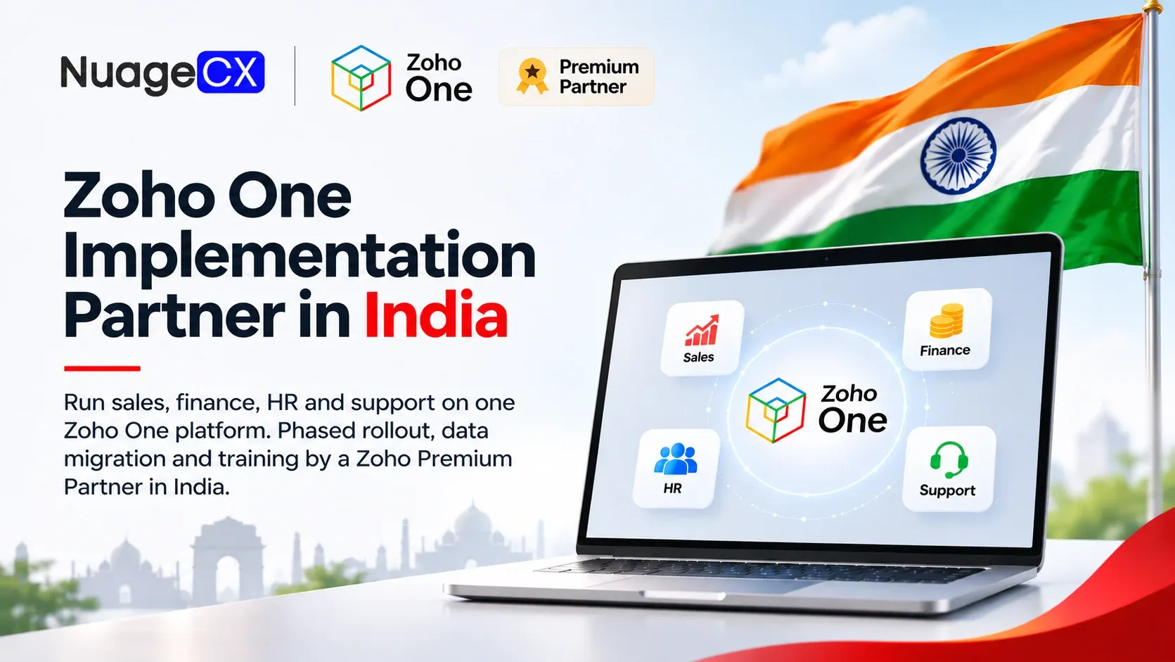 Zoho One Implementation Partner in India | NuageCX