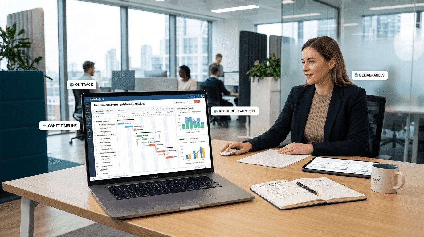 Zoho Projects Partner | Implementation & Consulting Services | NuageCX