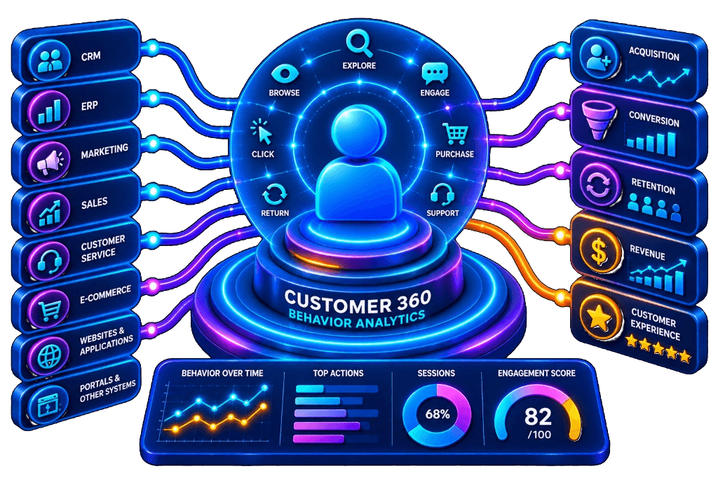 Customer 360 Customer Behavior Analytics Services