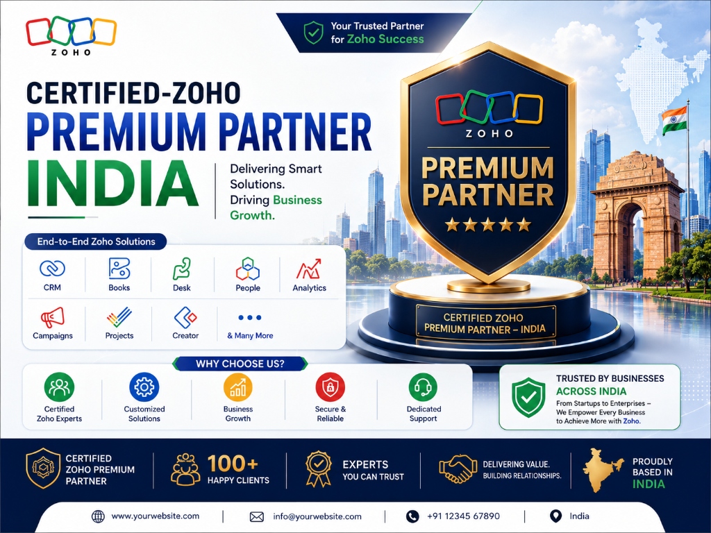 Certified Zoho Premium Partner India | NuageCX
