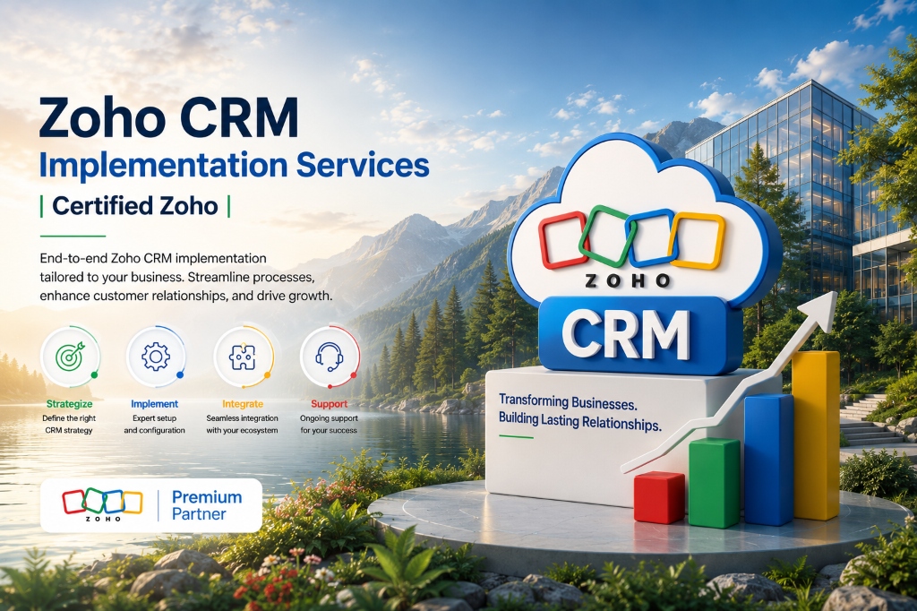 Zoho CRM Implementation Services | Certified Zoho Premium Partner | NuageCX