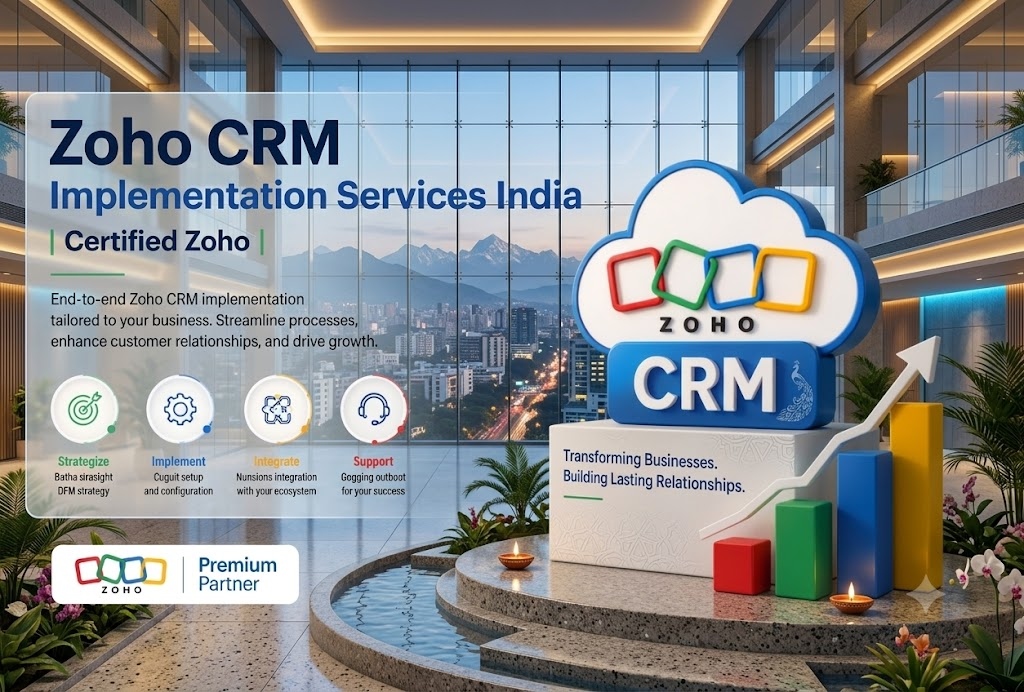 Zoho CRM Implementation Services India | Certified Zoho Premium Partner | NuageCX