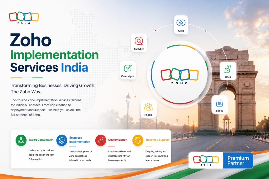 Zoho Implementation Services India | Certified Zoho Premium Partner | NuageCX
