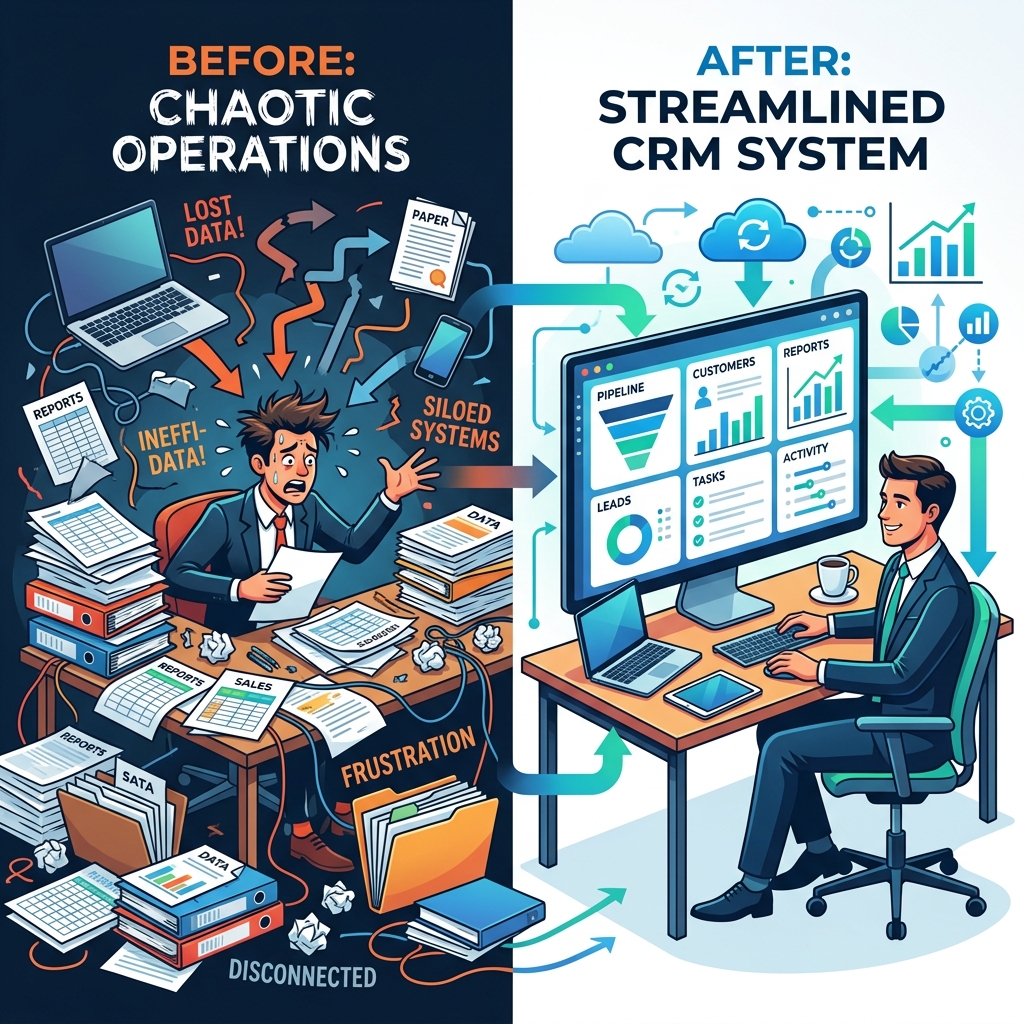 Before and After CRM